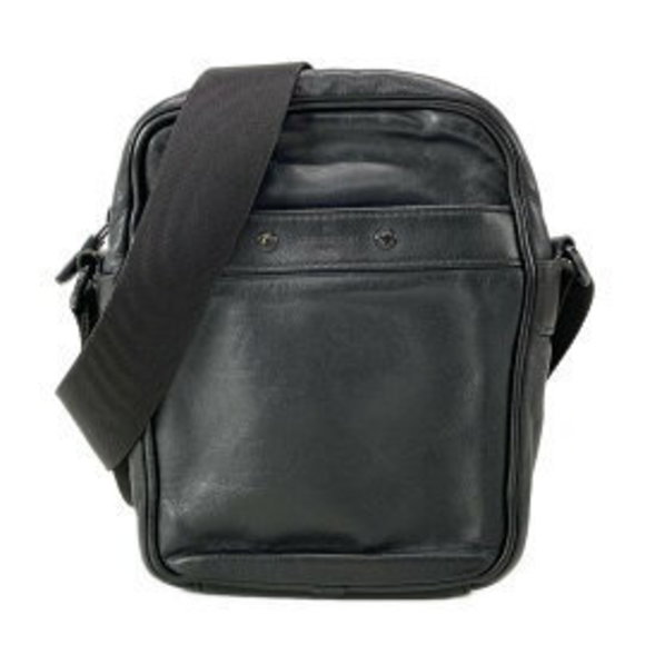 Louis Vuitton PM Bag Danube Noir Black Leather Shoulder - Picture 1 of 9